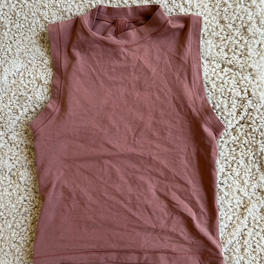 Skims Mock Neck Tank Top